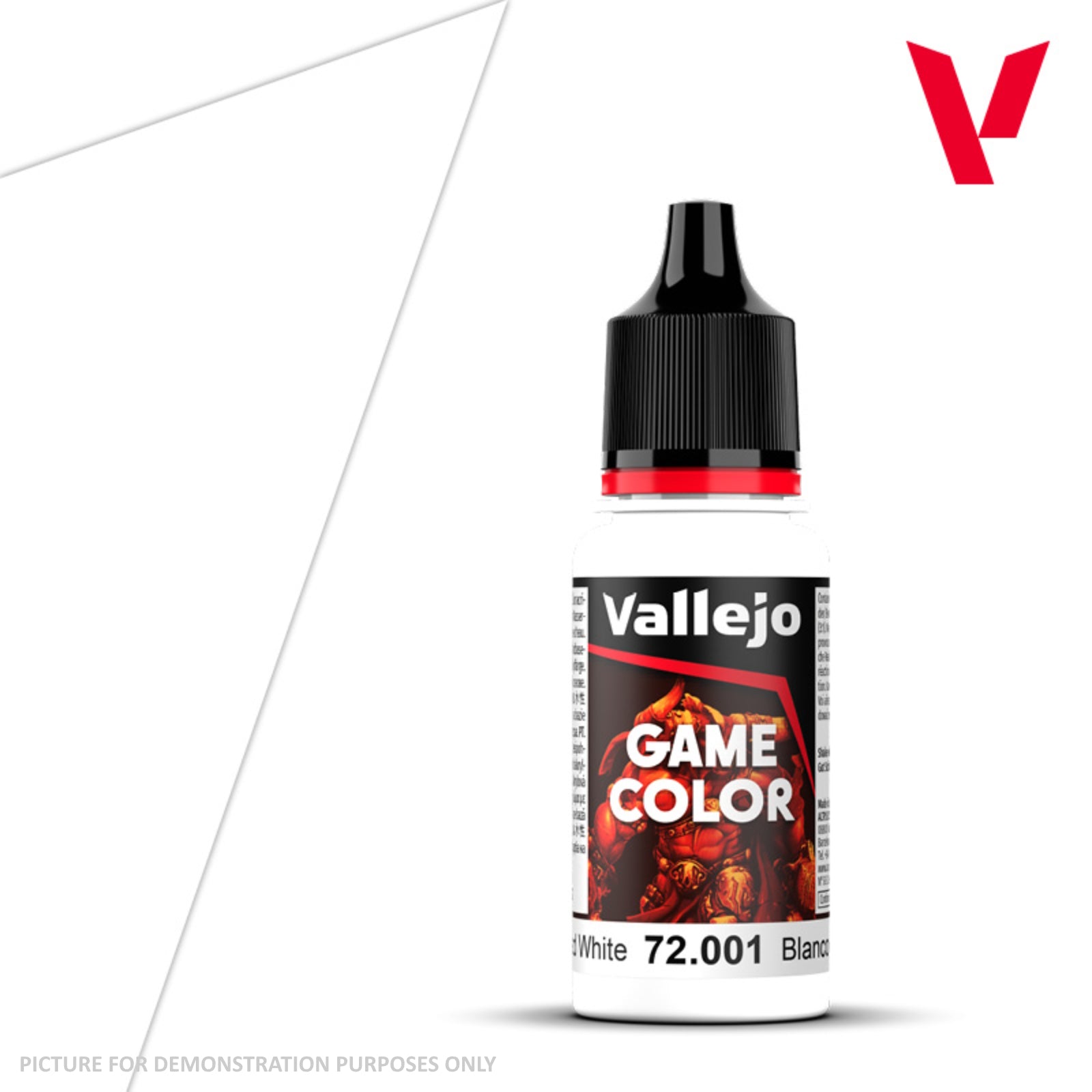 Vallejo Game Colour - 72.001 Dead White 18ml